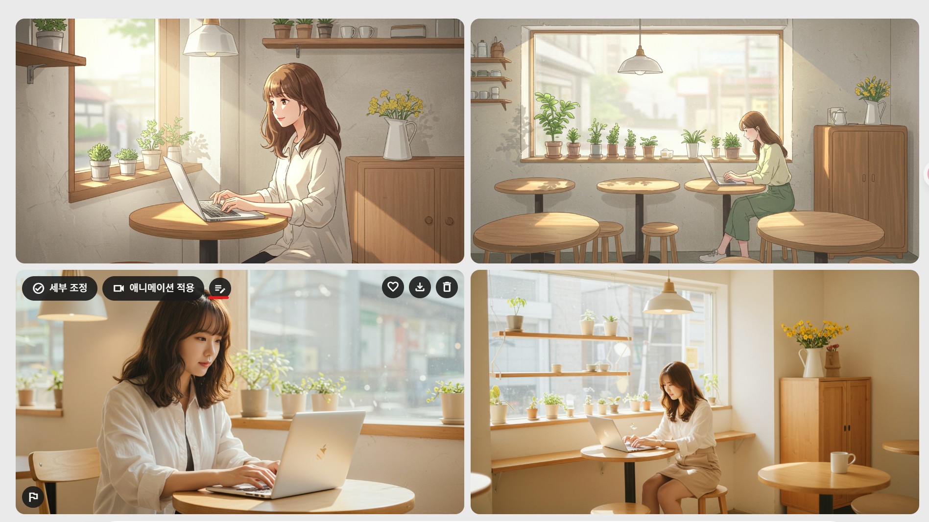 위스크 이미지 세부 조정